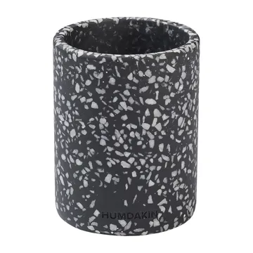 Humdakin Terrazzo kannellinen maljakko Ø 10 cm - Black - Humdakin
