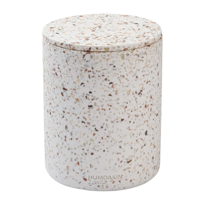 Humdakin Terrazzo kannellinen maljakko Ø 13 cm - Red/Beige - Humdakin