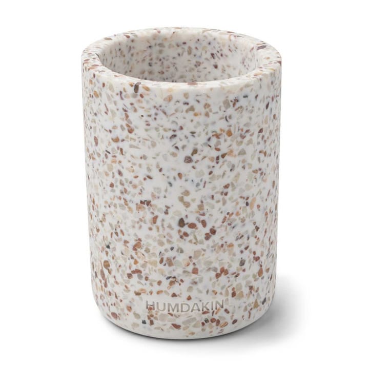 Humdakin Terrazzo -maljakko Ø 10 cm - White-brown - Humdakin