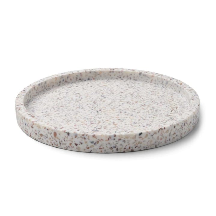 Humdakin Terrazzo pyöreä tarjotin Ø 20 cm - White-brown - Humdakin