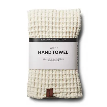 Humdakin Waffle -käsipyyhe 55x80 cm - Shell - Humdakin