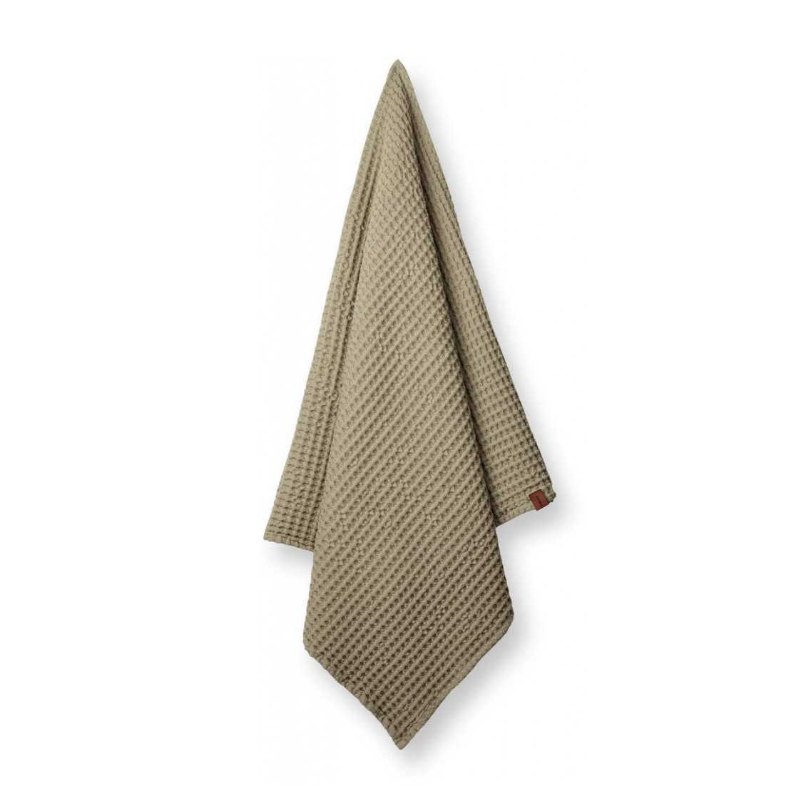 Humdakin Waffle -kylpypyyhe 70x135 cm Oak | Skandinaavinen Sisustus | Käsipyyhkeet | Vihreä