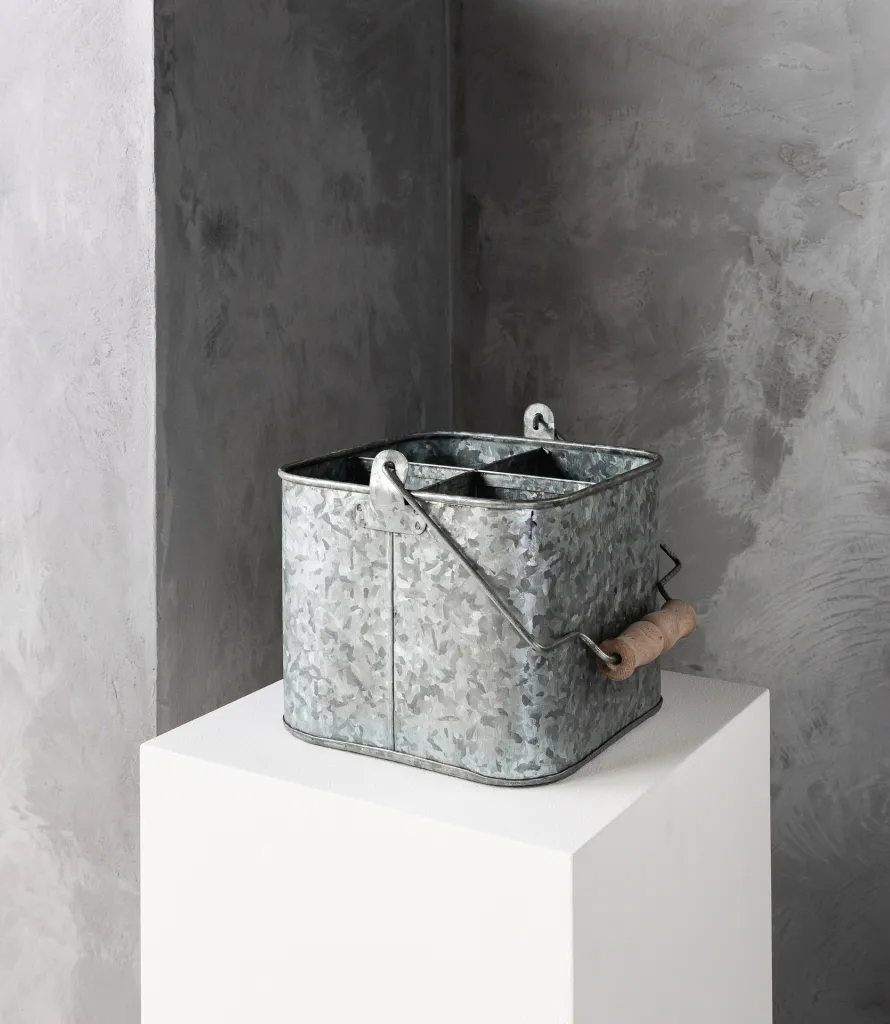 Humdakin zink bucket -säilytyslaatikko, 25x25 cm Humdakin