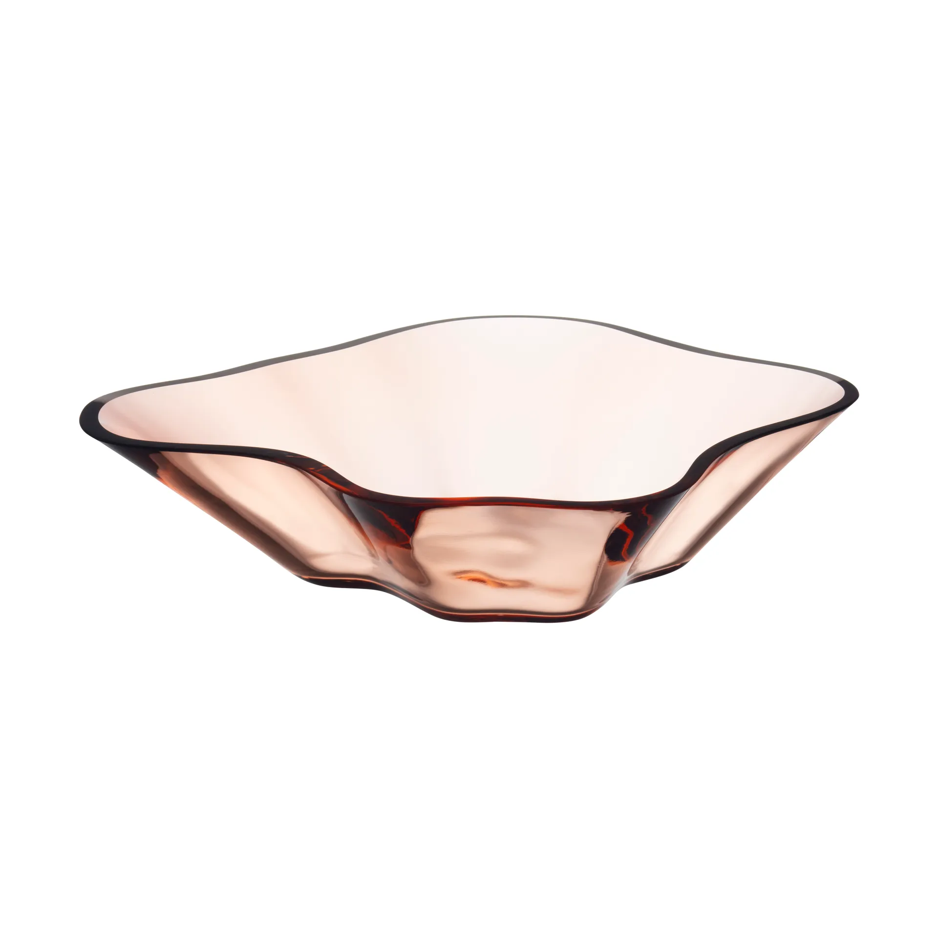 Aalto kukka kulho 279x75 mm, Rio ruskea Iittala