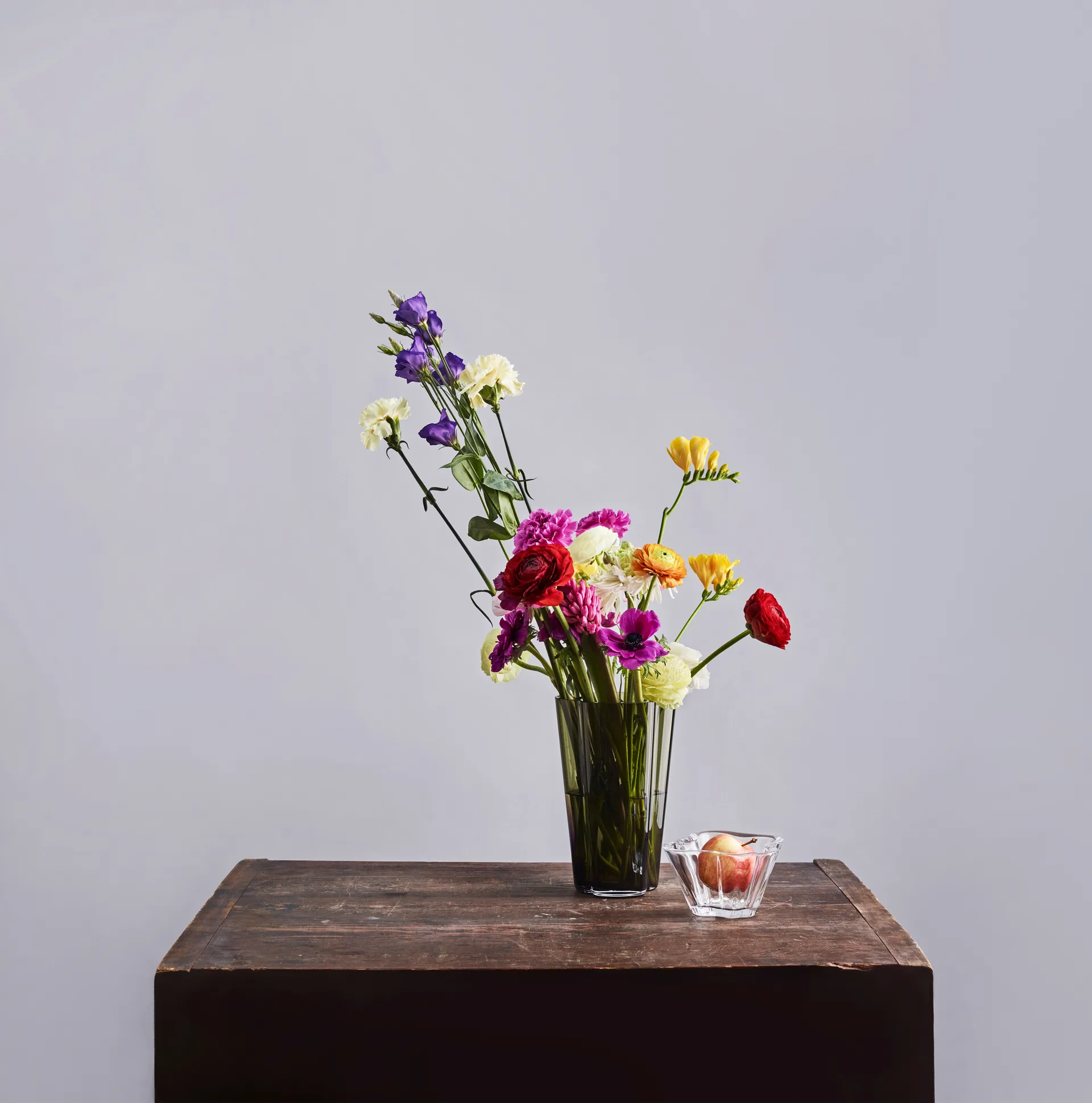 Aalto maljakko sammaleenvihreä, 220 mm Iittala