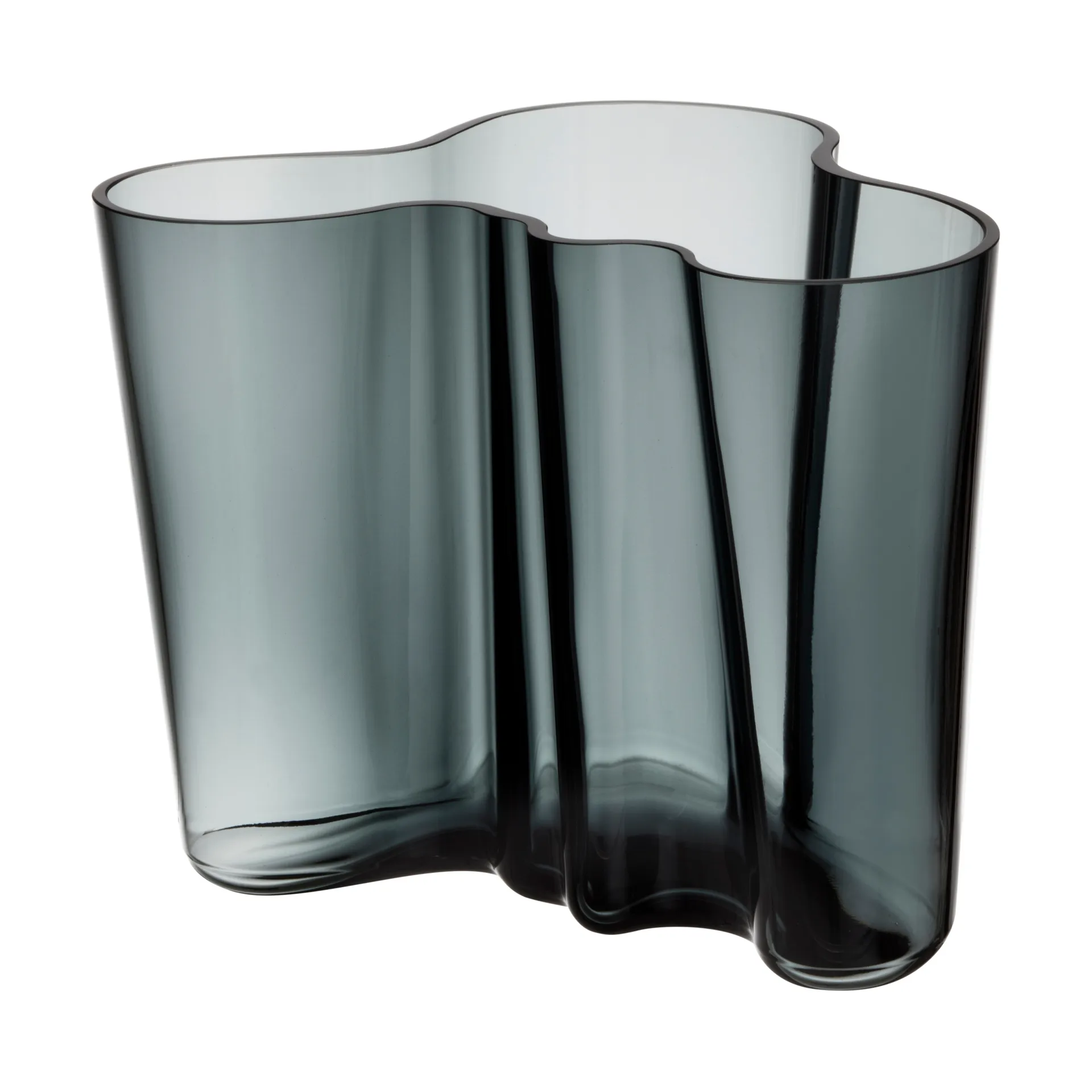 Aalto maljakko tummanharmaa, 160 mm Iittala