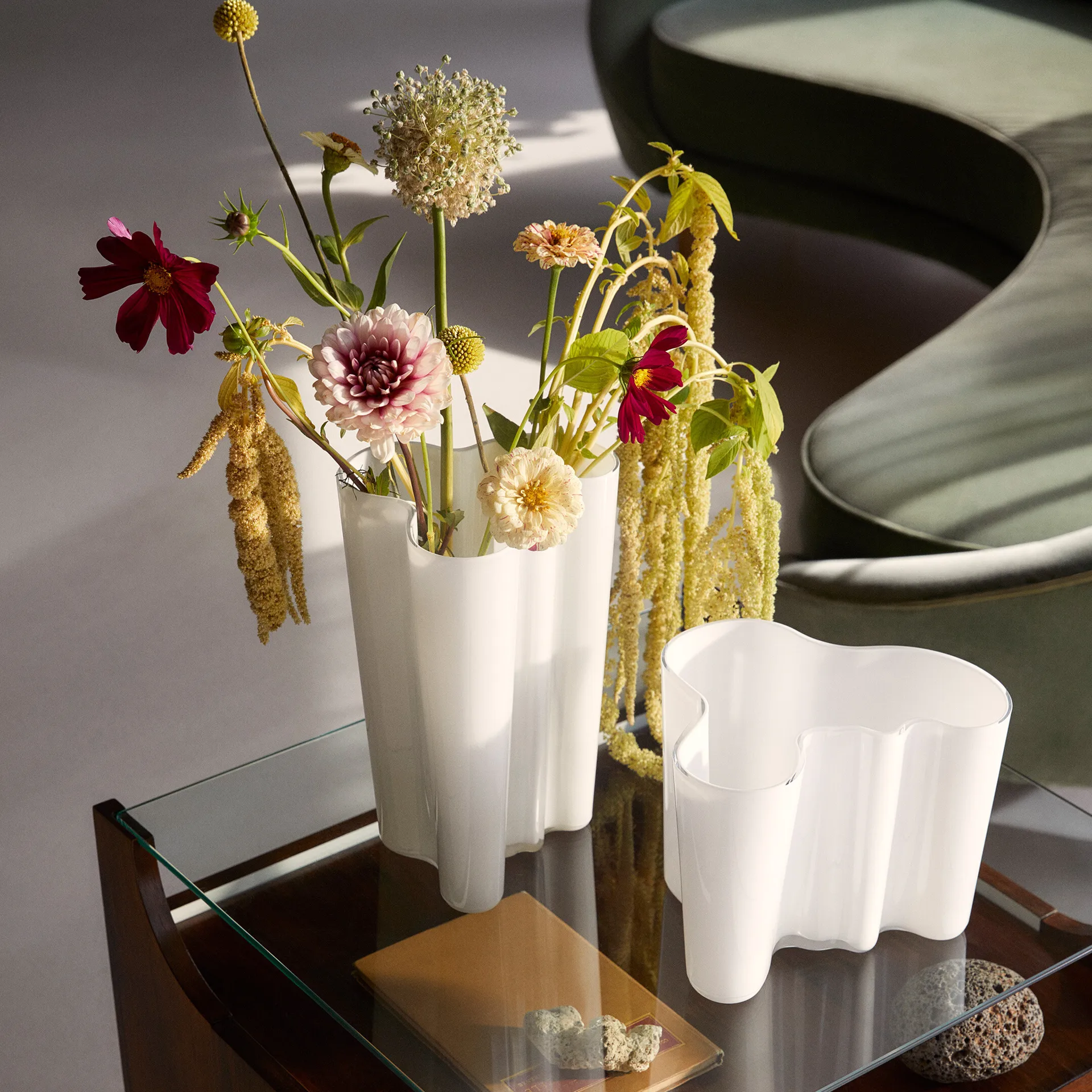 Aalto maljakko valkoinen, 160 mm Iittala