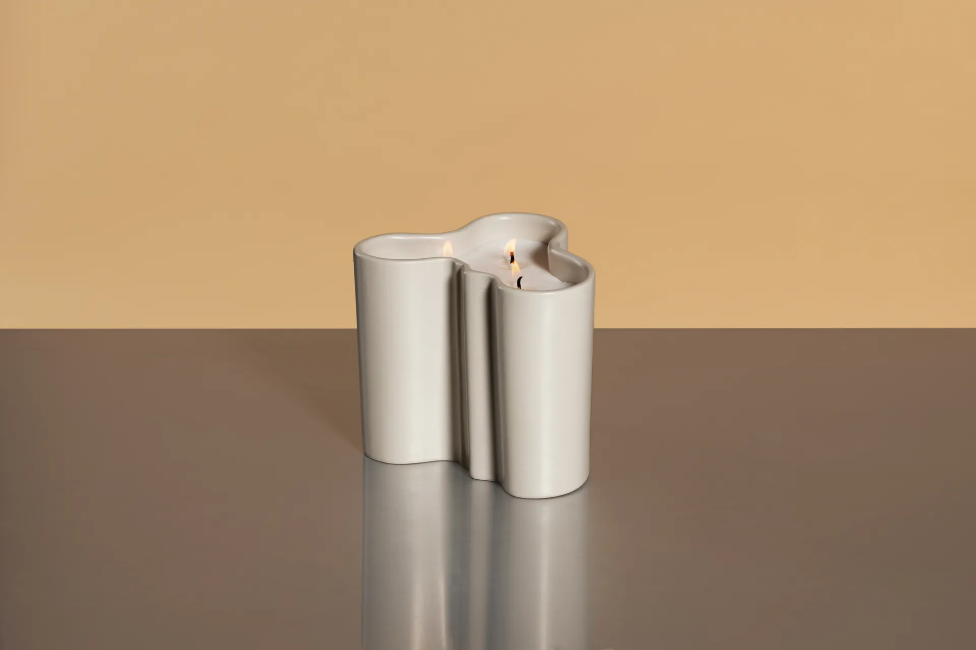 Aalto tuoksukynttilä 11 cm, Hiekka Iittala