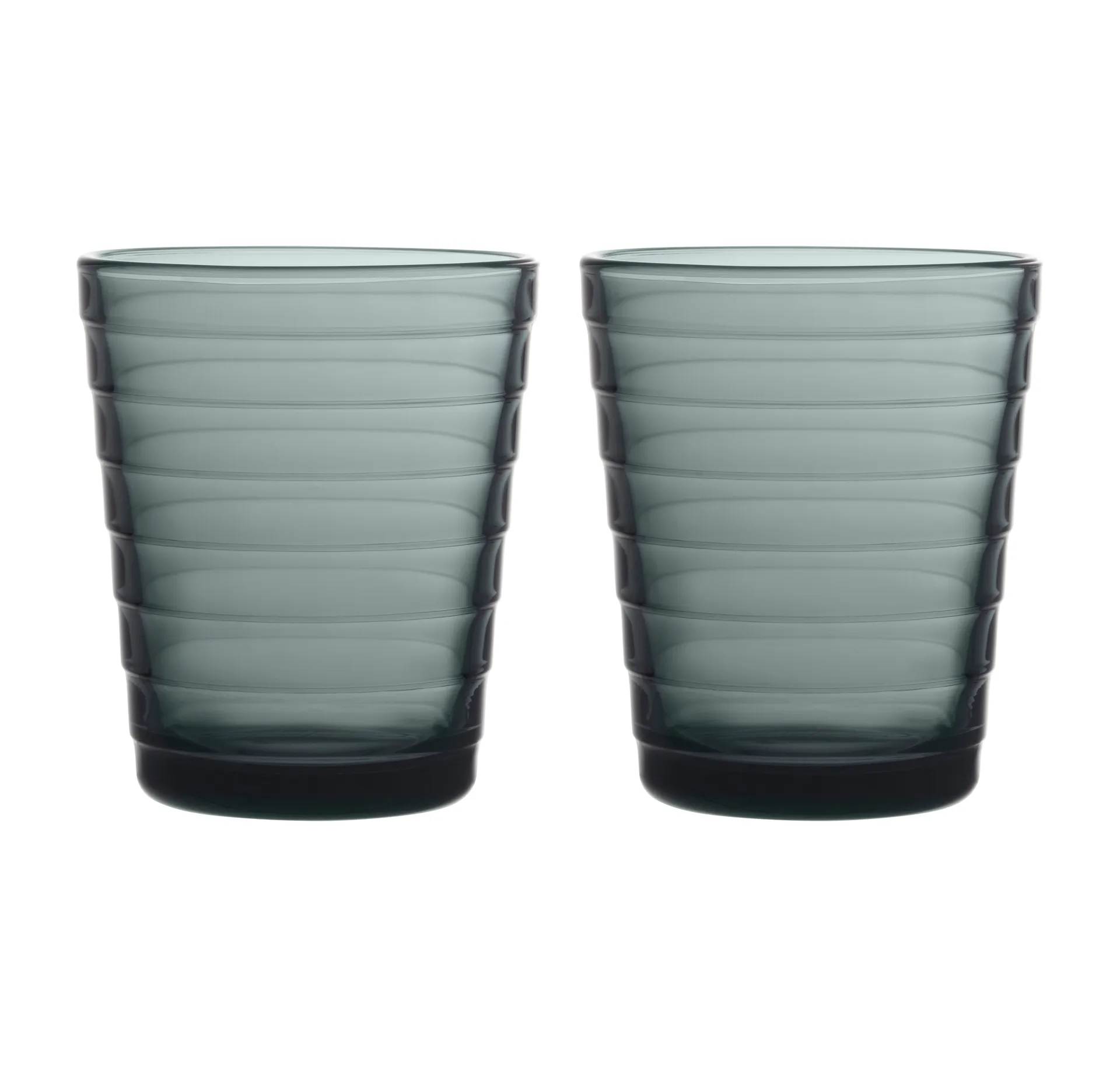 Aino Aalto juomalasi 2 kpl 22 cl, Tummanharmaa Iittala