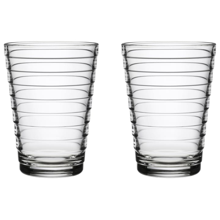 Aino Aalto juomalasi 2 kpl 33 cl - kirkas - Iittala