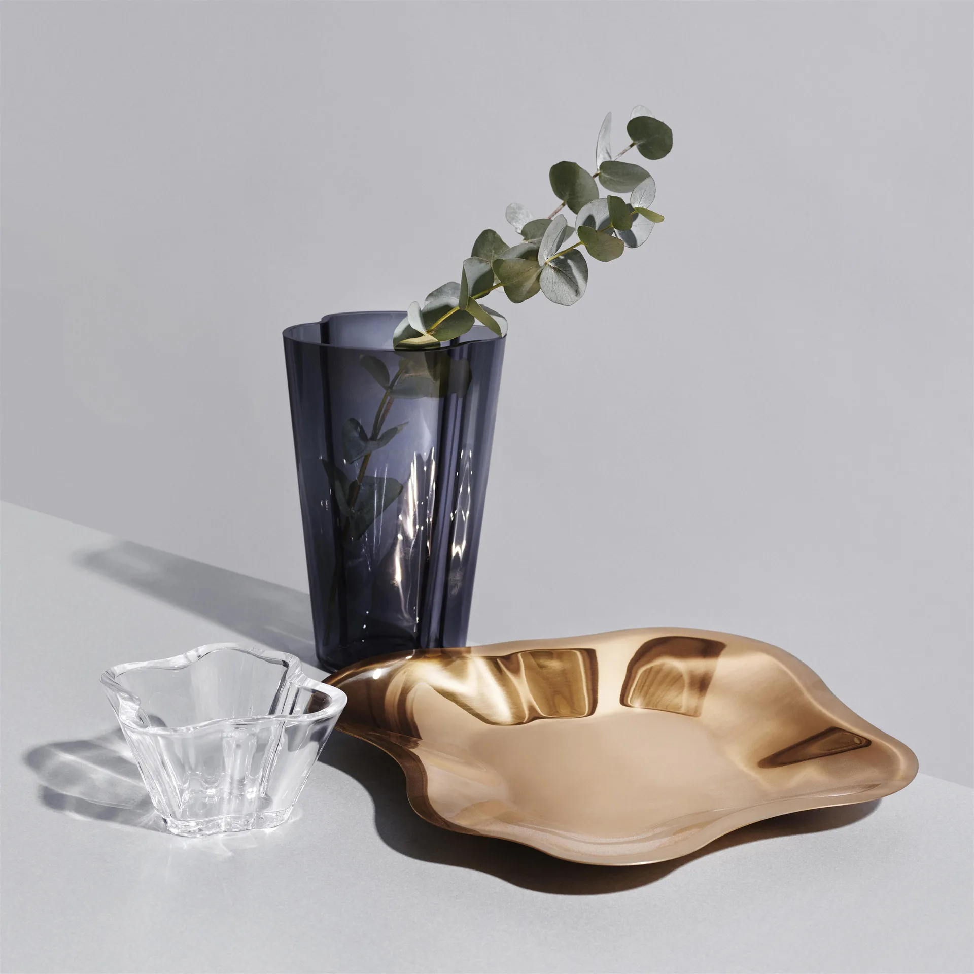 Alvar Aalto kulho 75 mm, kirkas Iittala