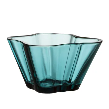 Alvar Aalto kulho 75 mm - merensininen - Iittala
