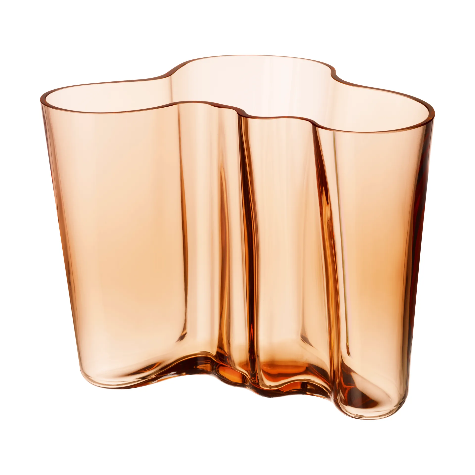 Alvar Aalto -maljakko rionruskea, 160 mm Iittala