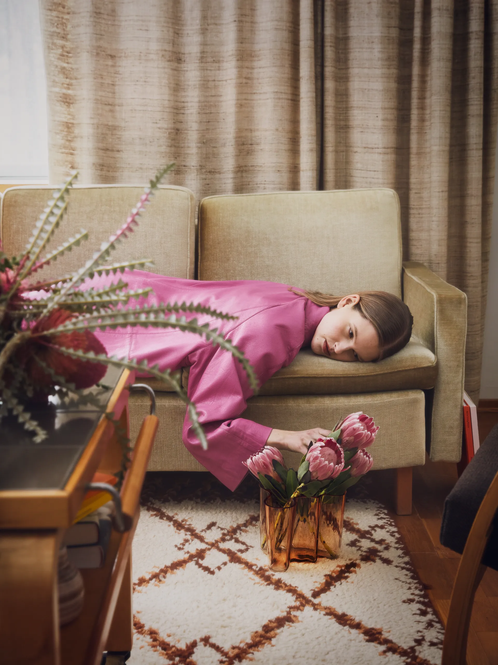 Alvar Aalto -maljakko rionruskea, 160 mm Iittala