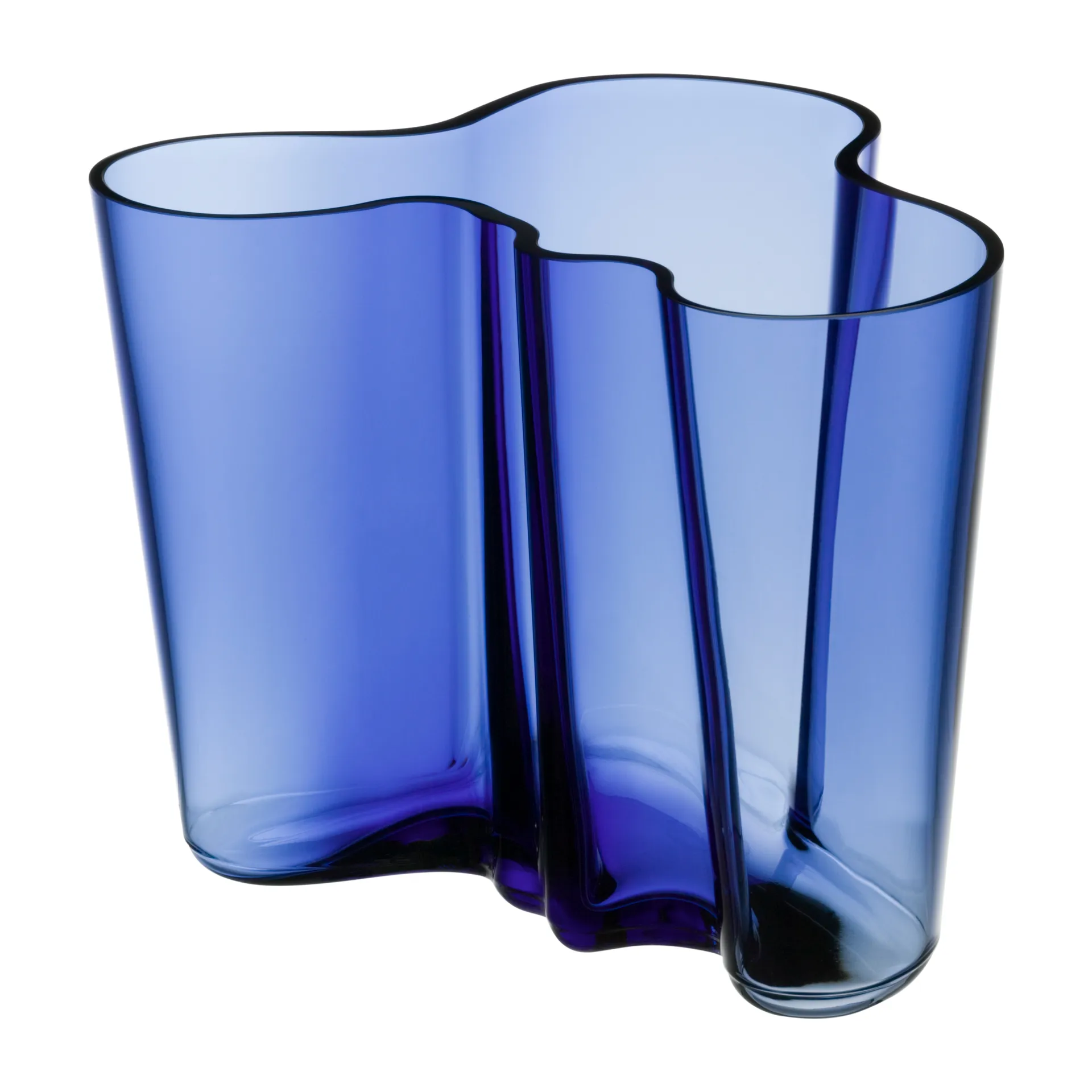 Alvar Aalto -maljakko ultramariininsininen, 160 mm Iittala