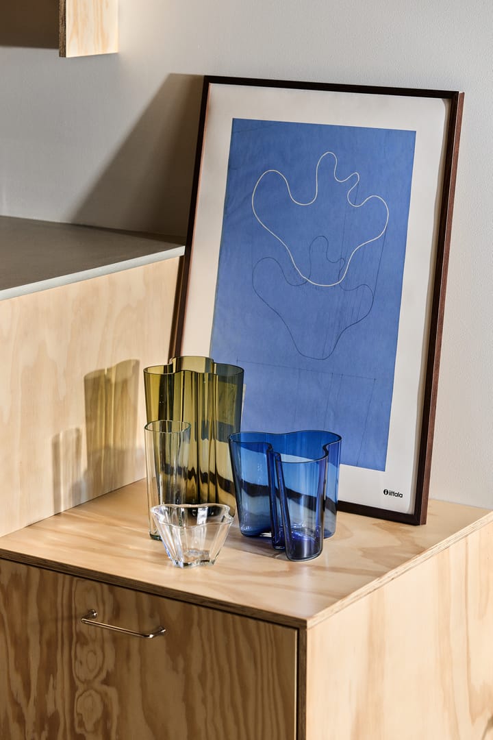 Alvar Aalto -maljakko ultramariininsininen, 160 mm Iittala