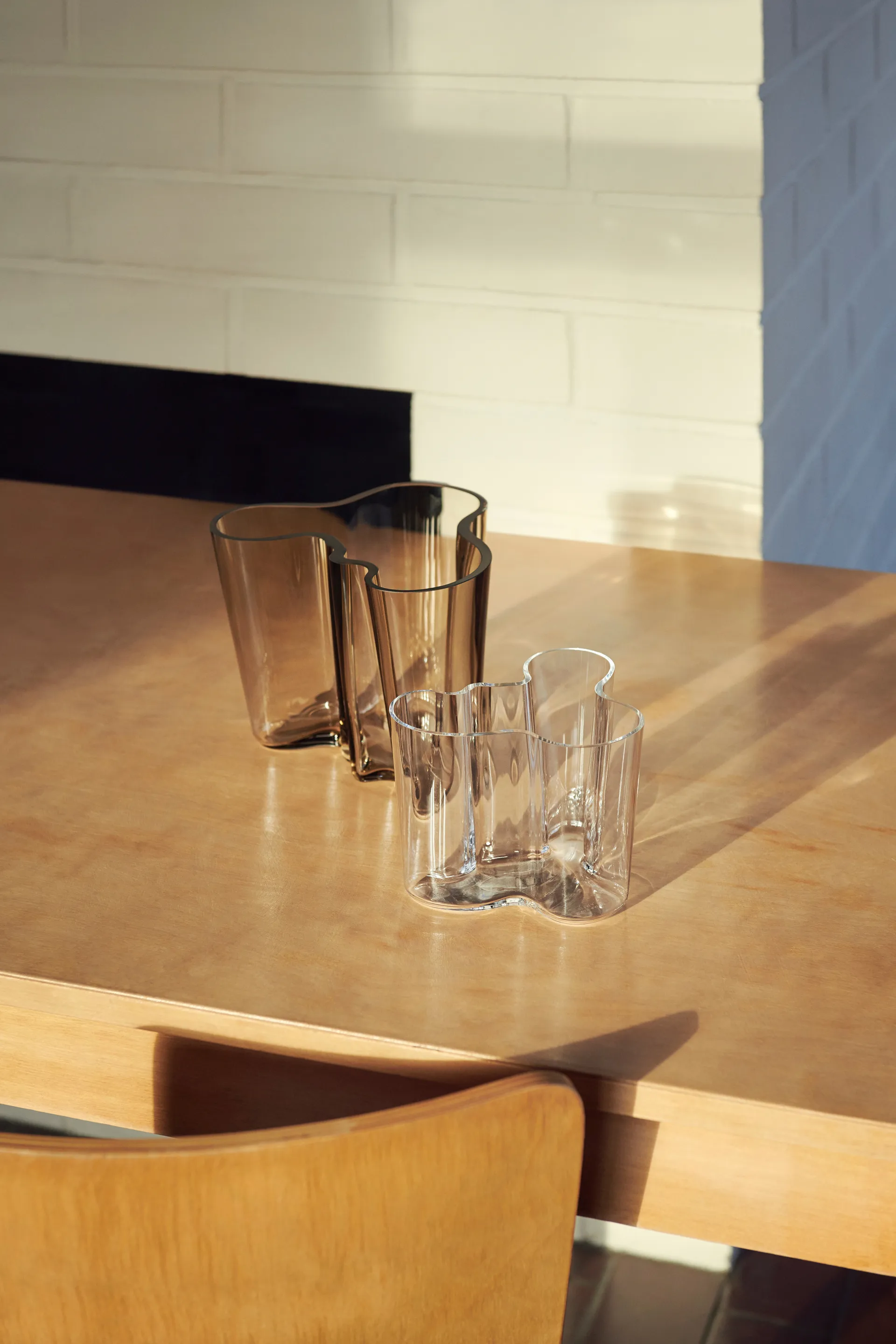 Alvar Aalto Maljakot, Kirkas, 120 mm Iittala