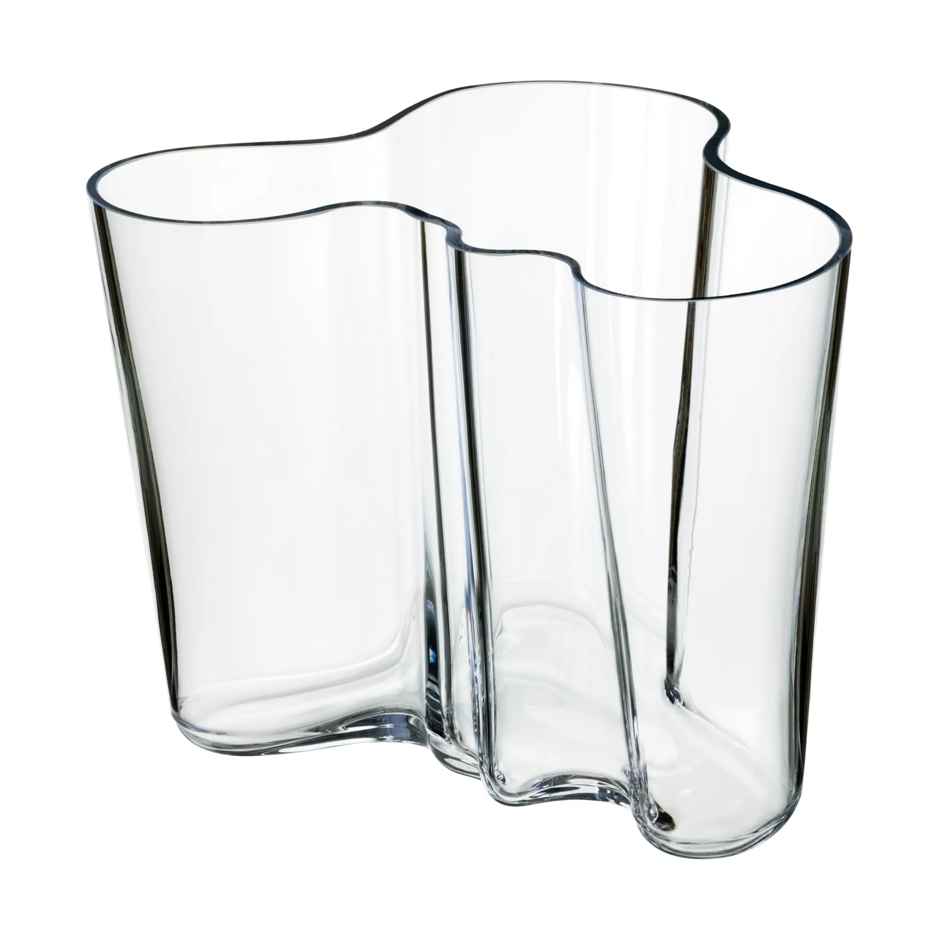 Alvar Aalto Maljakot, Kirkas, 160 mm Iittala
