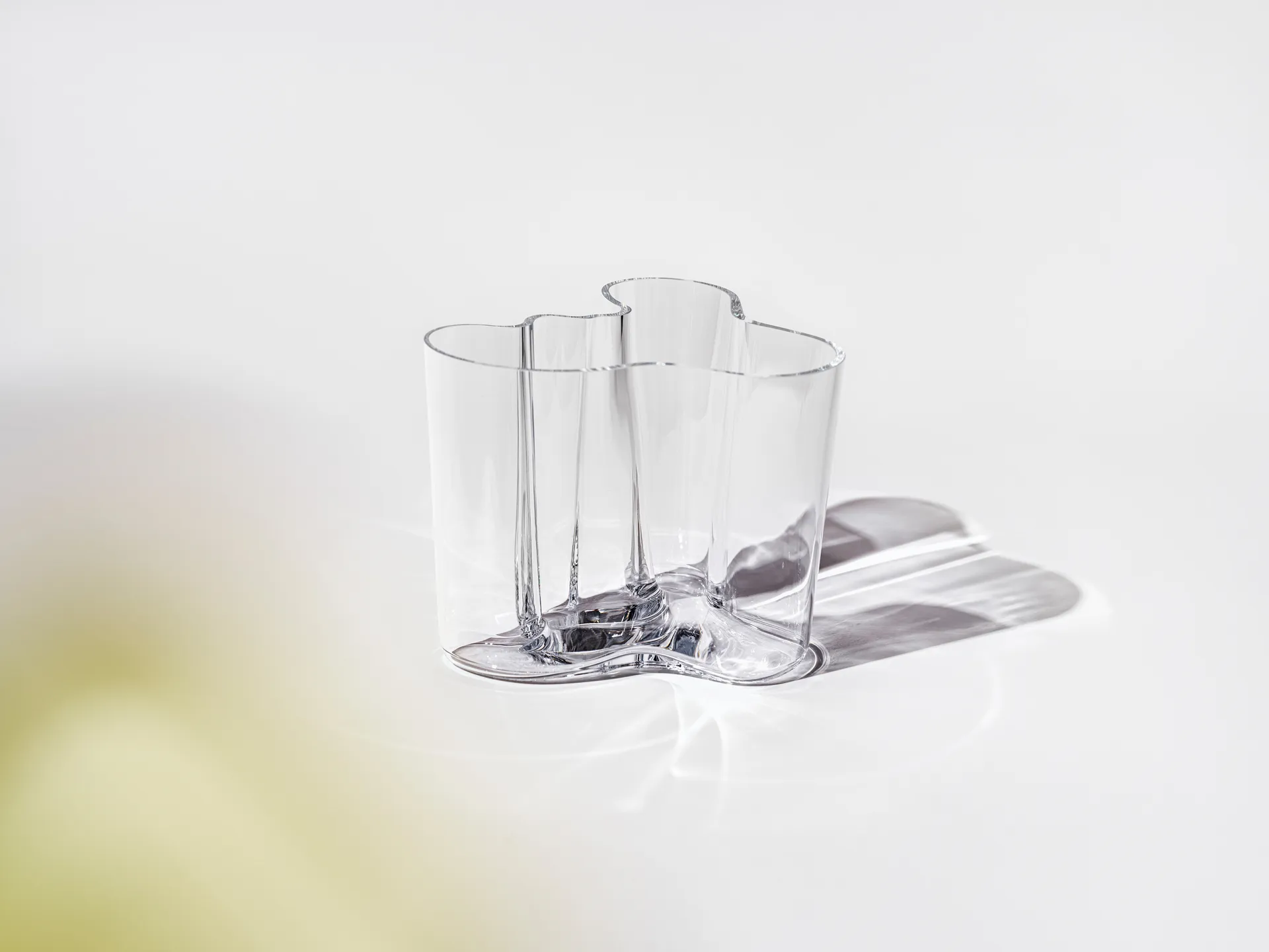 Alvar Aalto Maljakot, Kirkas, 160 mm Iittala