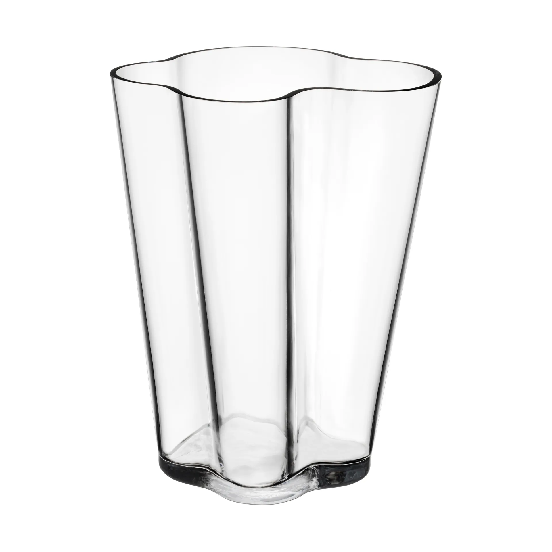 Alvar Aalto Maljakot, Kirkas, 270 mm Iittala
