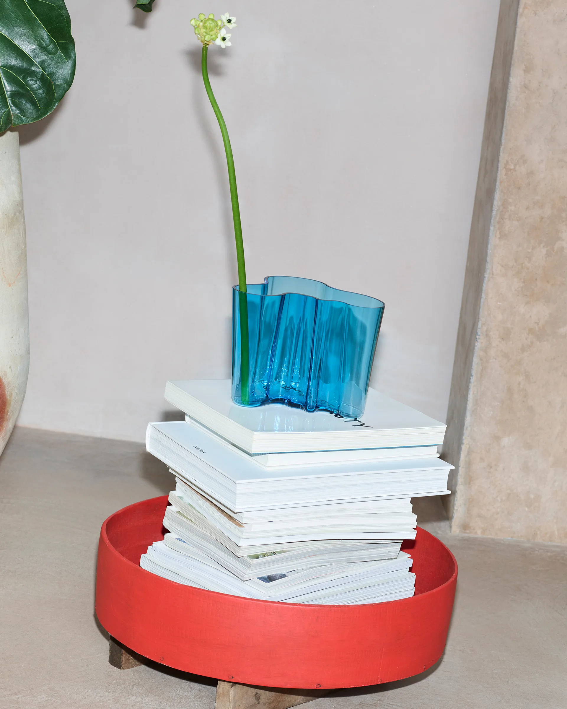 Alvar Aalto vaasi 140 mm, Turkoosi Iittala