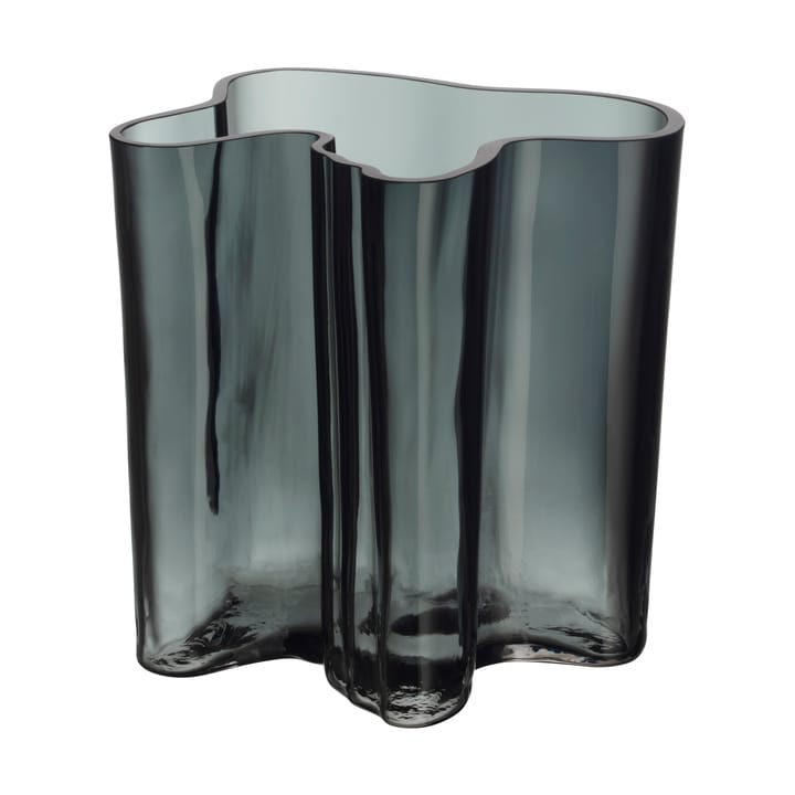 Alvar Aalto vaasi 200 mm - Tummanharmaa - Iittala