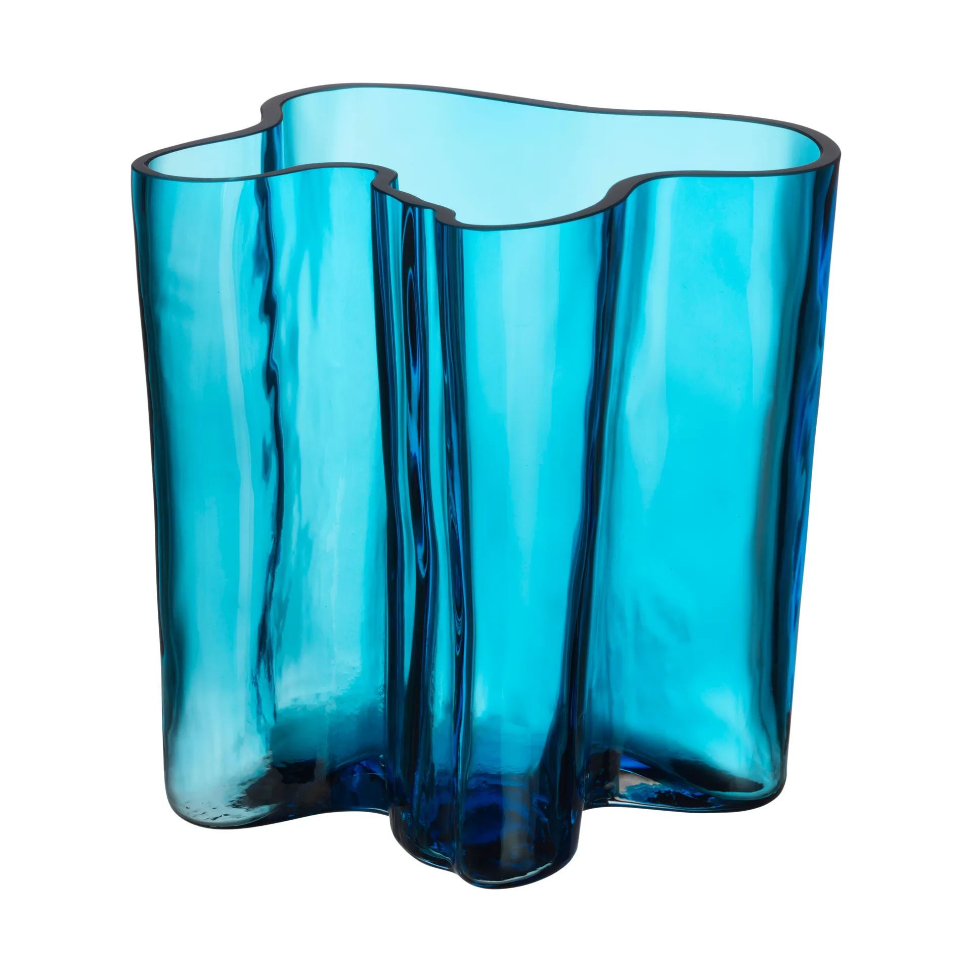 Alvar Aalto vaasi 200 mm, Turkoosi Iittala