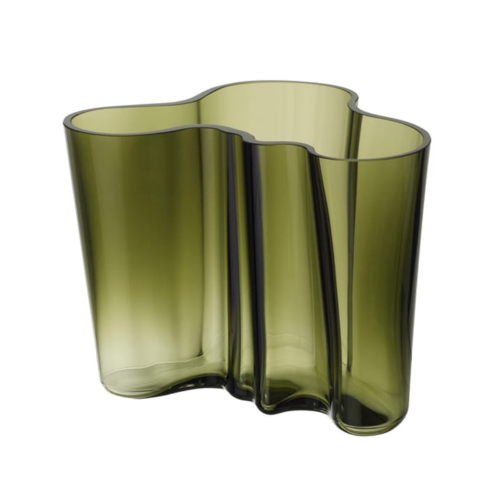Alvar Aalto vase moss green - 160 mm - Iittala