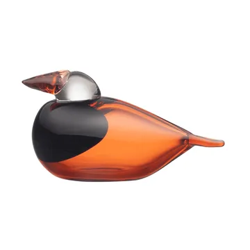 Birds by Toikka Kuningaskalastaja - Pomeranssi, 15,5x7 cm - Iittala