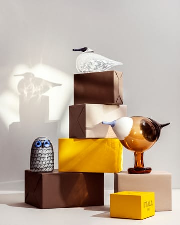 Birds by Toikka pieni pöllö - Harmaa - Iittala