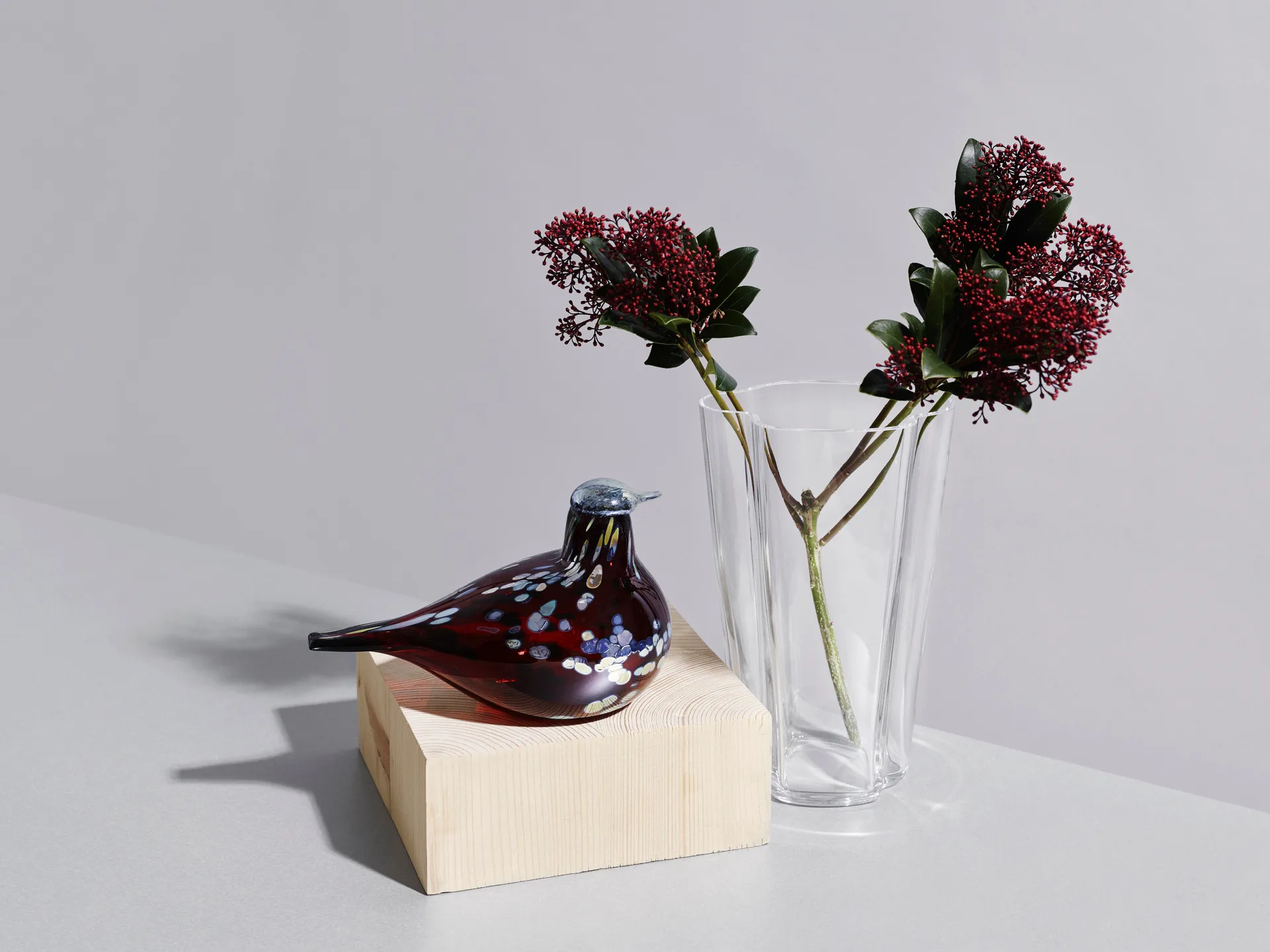 Birds by Toikka, Rubiinilintu karpalo Iittala