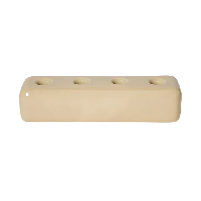 Element kynttilänjalka, Hiekka, 4 kynttilää Iittala
