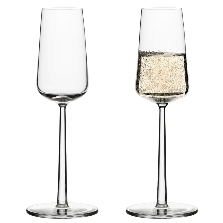 Essence samppanjalasi 2 kpl - kirkas, 2 kpl - Iittala