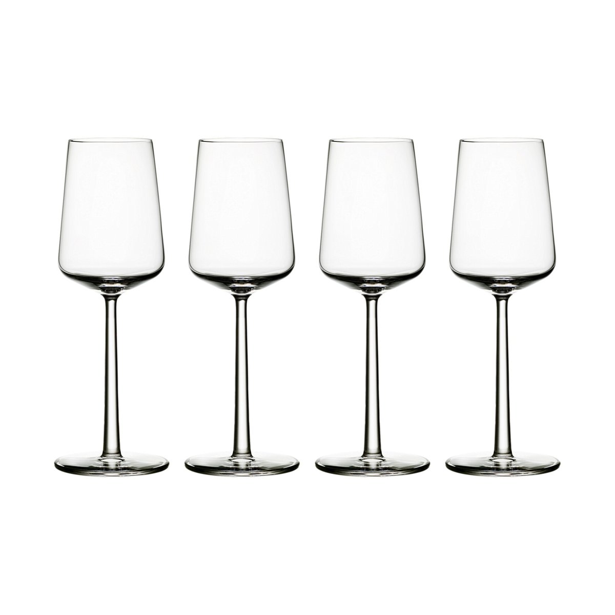 Iittala Essence valkoviinilasit 4 kpl Kirkas 33 cl | Skandinaavinen Sisustus | Viinilasit | Läpinäkyvä
