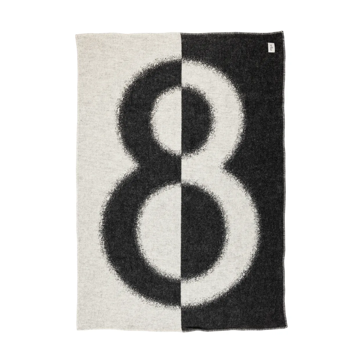 Iittala Iittala 8 torkkupeitto 130 x 180 cm Ecru-Musta