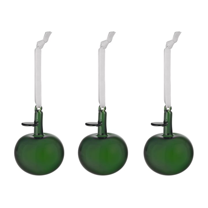 Iittala lasiomena, 3-pakkaus - Vihreä - Iittala