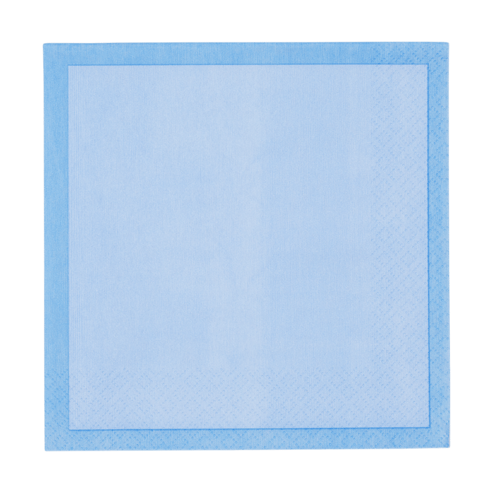 Iittala paperiservietit 33x33 cm 20-pakkaus - Jääsininen-sininen - Iittala