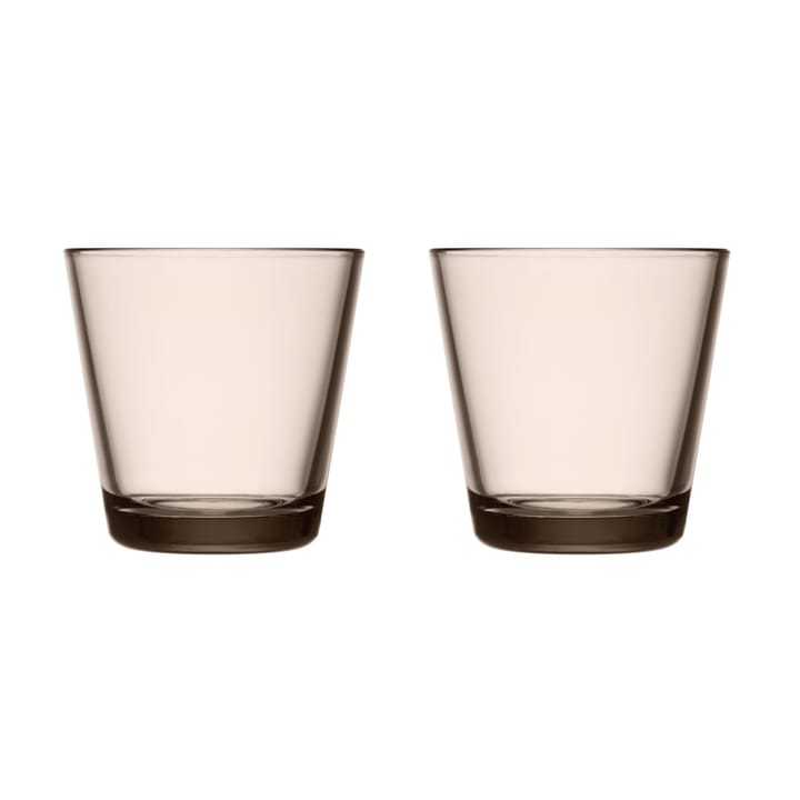 Kartio lasi 21 cl 2 pakkaus 2 kpl - Pellava - Iittala