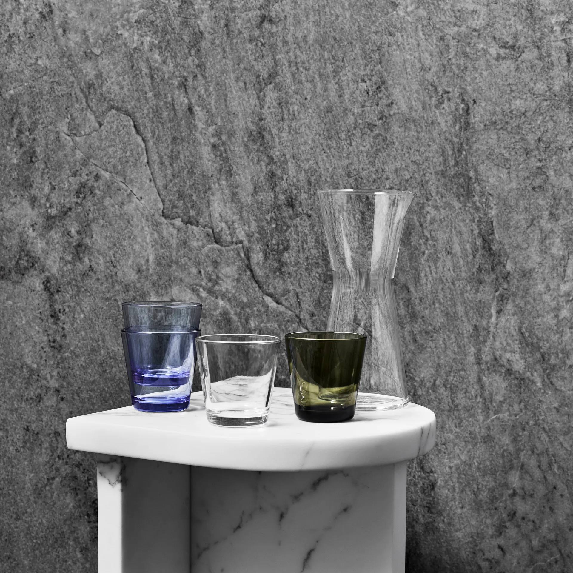 Kartio lasi 21 cl 2 pakkaus 2 kpl, vihreä Iittala