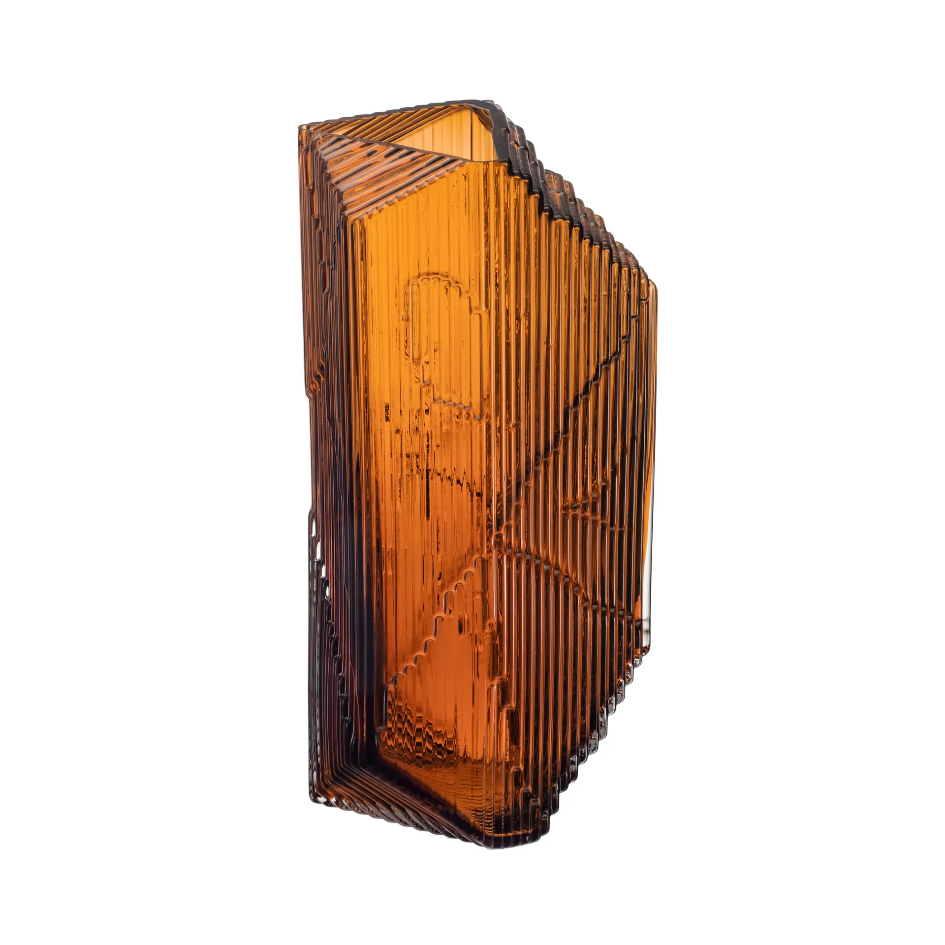 Kartta lasiveistos 33 cm, Kupari Iittala