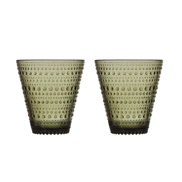 Kastehelmi juomalasi 30 cl 2 kpl - vihreä - Iittala