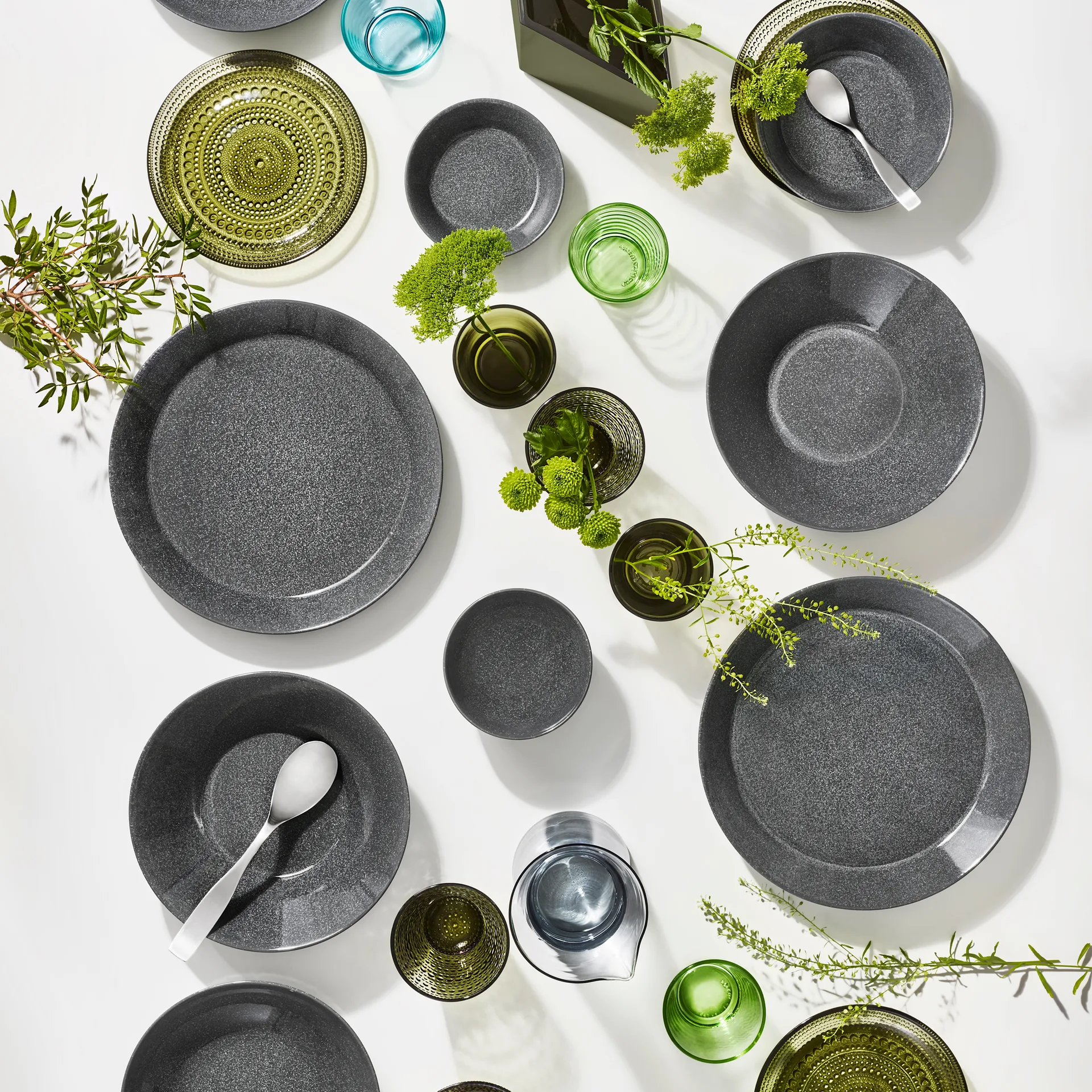 Kastehelmi juomalasi 30 cl 2 kpl, vihreä Iittala
