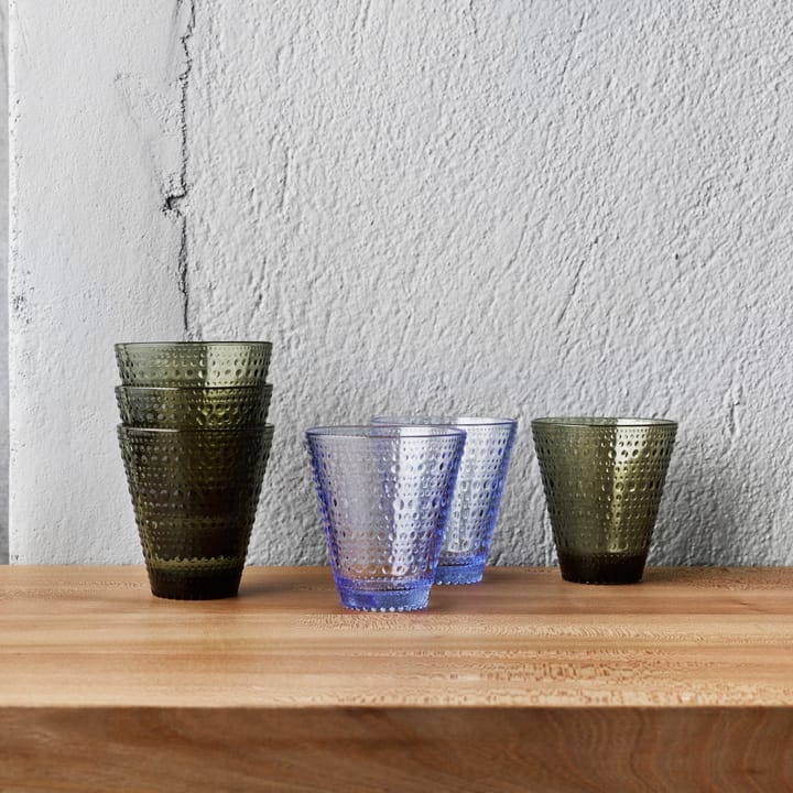 Kastehelmi juomalasi 30 cl 2 kpl, vihreä Iittala