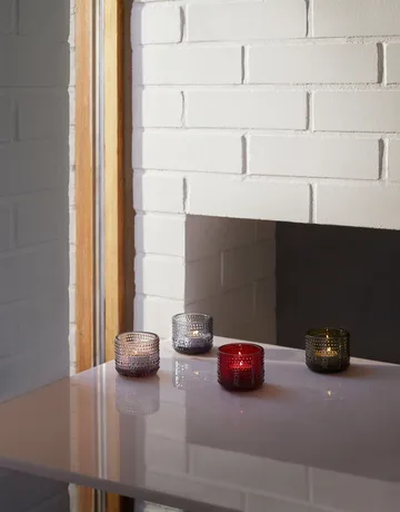 Kastehelmi kynttilälyhty 64 mm - Karpalo - Iittala