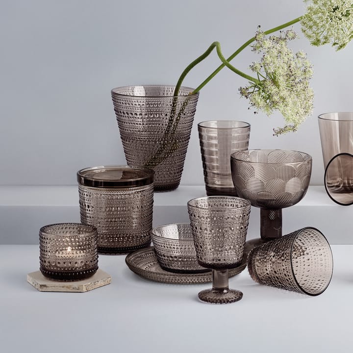 Kastehelmi kynttilälyhty 64 mm, Pellava Iittala