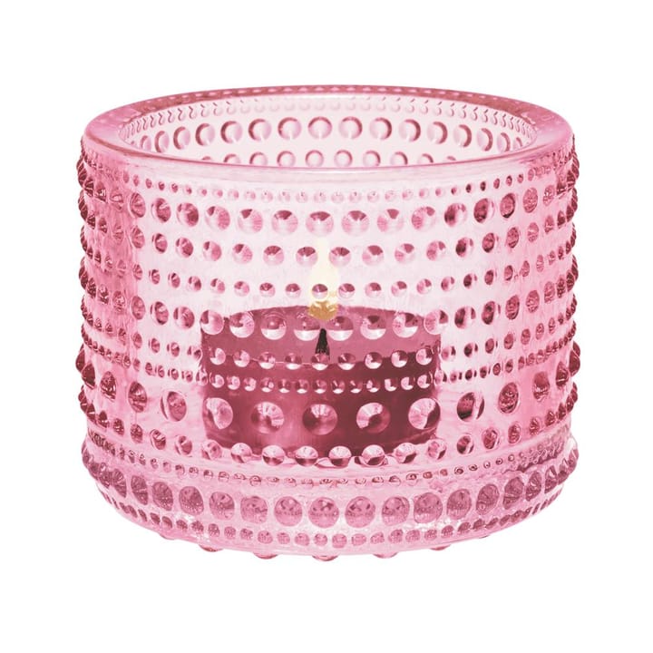Kastehelmi kynttilälyhty 64 mm - vaalea pinkki - Iittala
