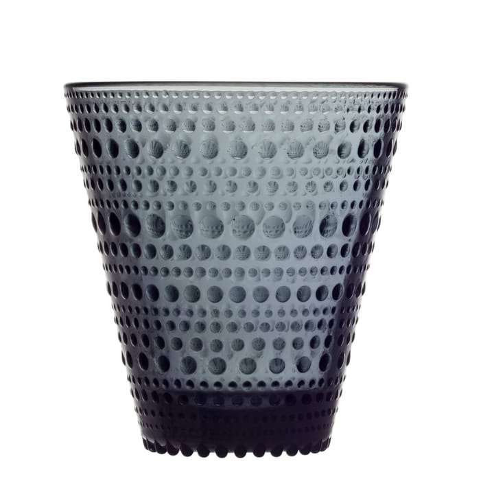 Kastehelmi lasi 30 cl 4 kpl - Tummanharmaa - Iittala