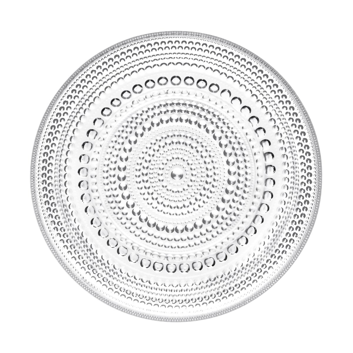 Iittala Kastehelmi lautaneni 17 cm kirkas | Skandinaavinen Sisustus | Asetit | Läpinäkyvä