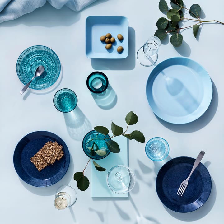 Kastehelmi lautaneni 17 cm, Merensininen Iittala