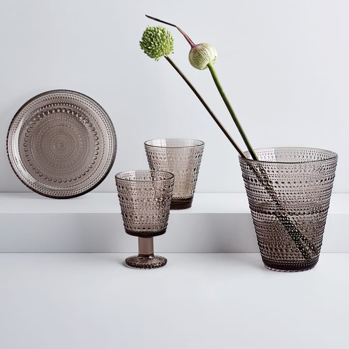 Kastehelmi maljakko - Pellava - Iittala